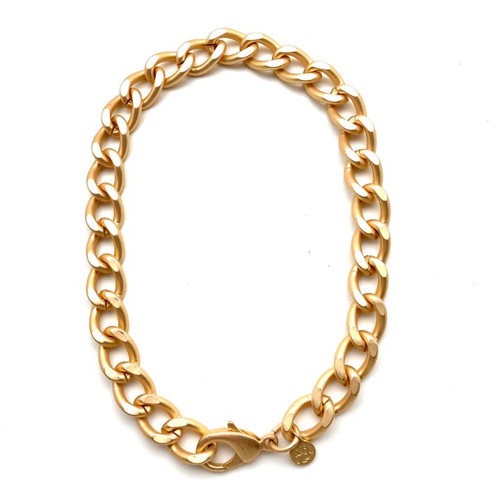 Xl Curb Chain 18in | Gold