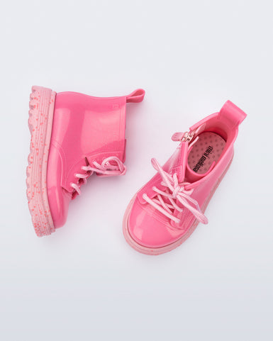 Baby Mini Melissa Coturno | Pink/Glitter Pink