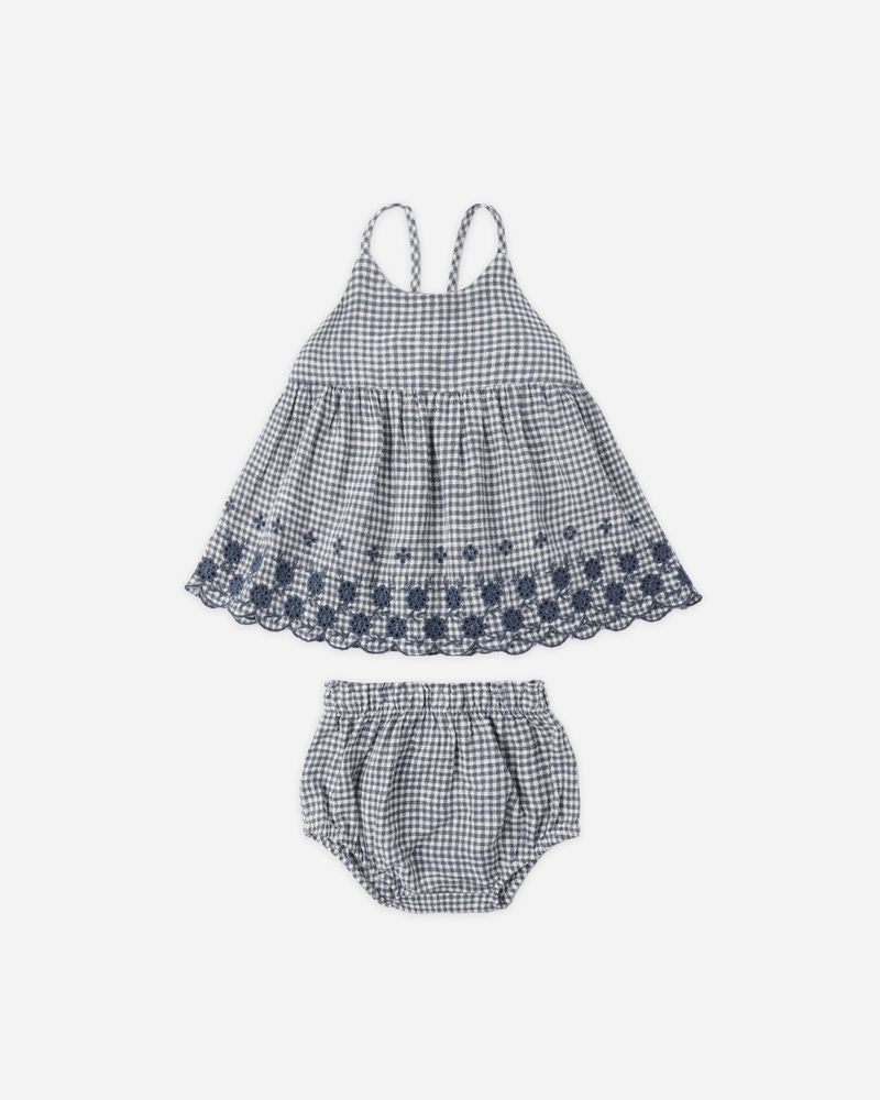 ZENNI SET | MARINE GINGHAM