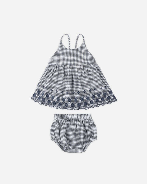 ZENNI SET | MARINE GINGHAM
