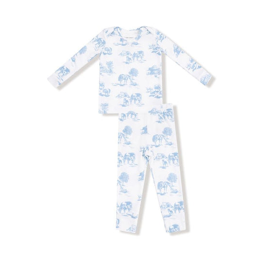 Farm Toile | Blue | Loungewear Set