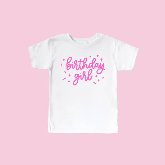Birthday Girl Shirt | White