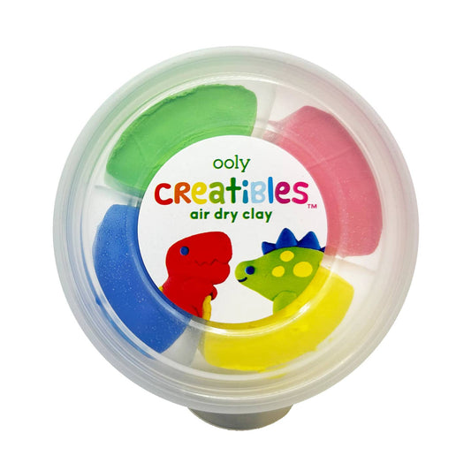 Creatibles D.I.Y. Air-Dry Clay Kit: Dino. Bffs (Set of 4)