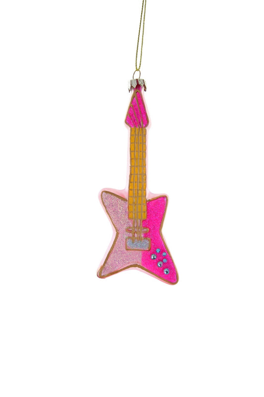Electric Guitar Ornament | Pink
