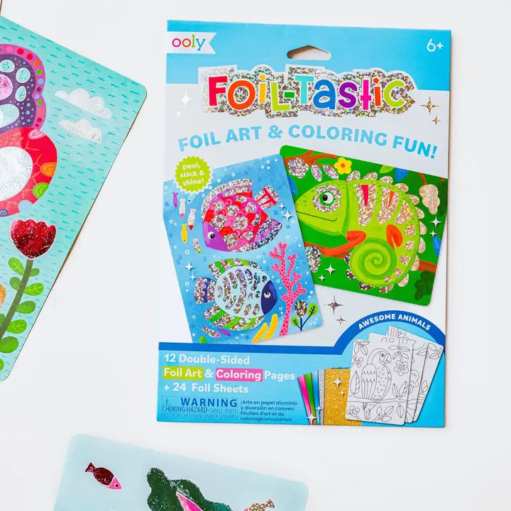 Foil-Tastic Foil Art Kit: Awesome Animals