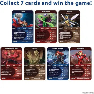 Guess in 10 Marvel Card Game