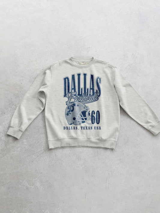 90's Vintage Dallas Football Oversized 90's Sweatshirt