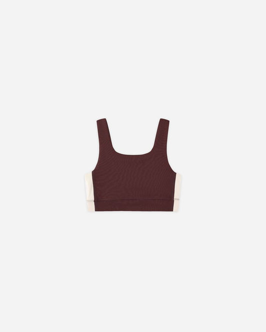 SWIFT SPORTS BRA || BURGUNDY