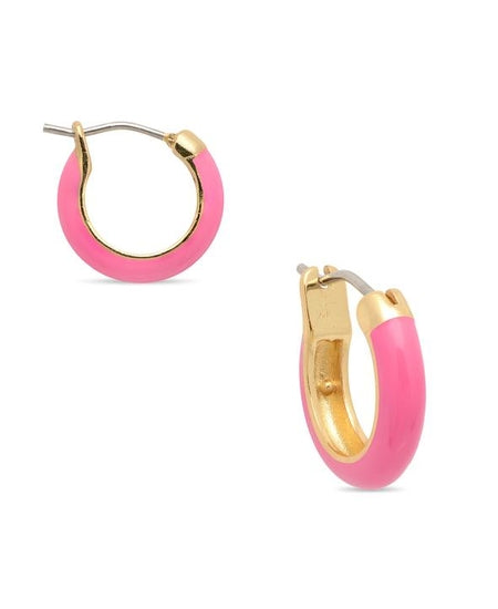 Hoop Earrings | Pink