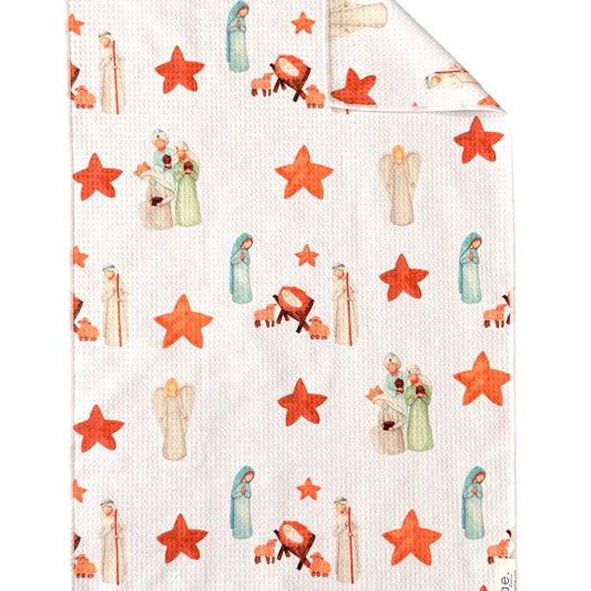 O Holy Night | Double Sided Hand Towel