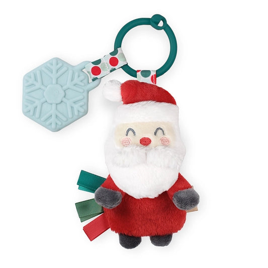 Holiday Plush Teether | Penguin or Santa