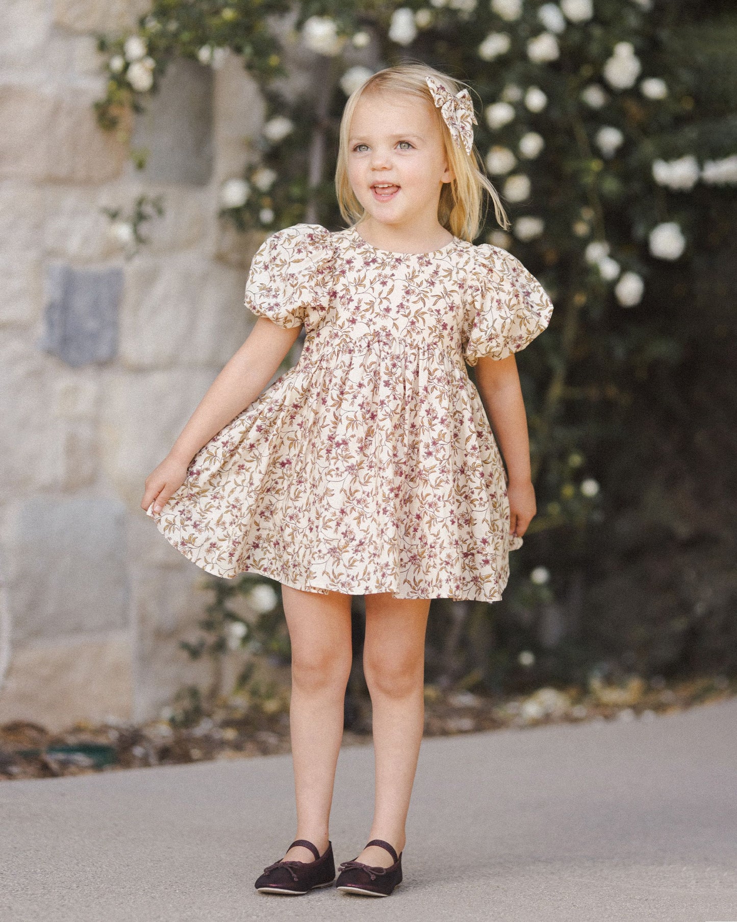 Luna Dress | Fig Floral