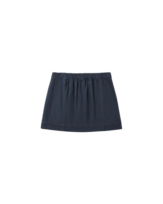 DENVER MINI SKIRT || INDIGO DENIM
