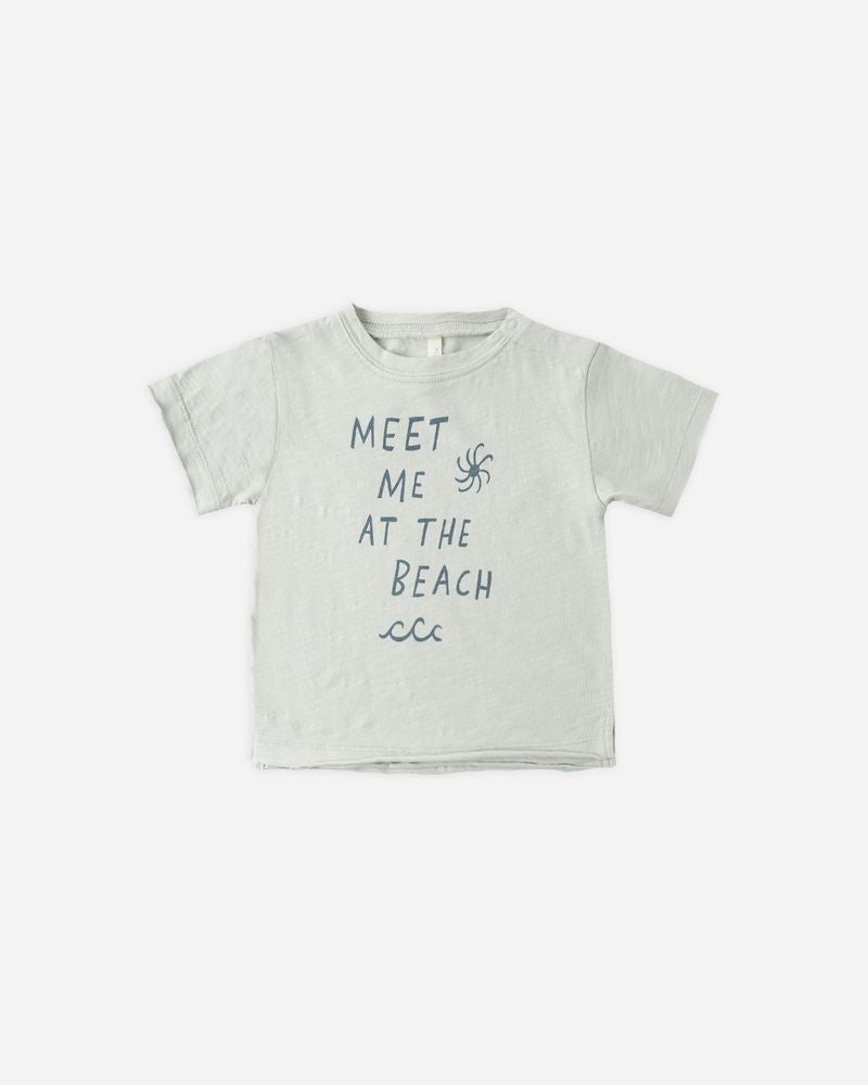 RAW EDGE TEE | MEET ME AT THE BEACH