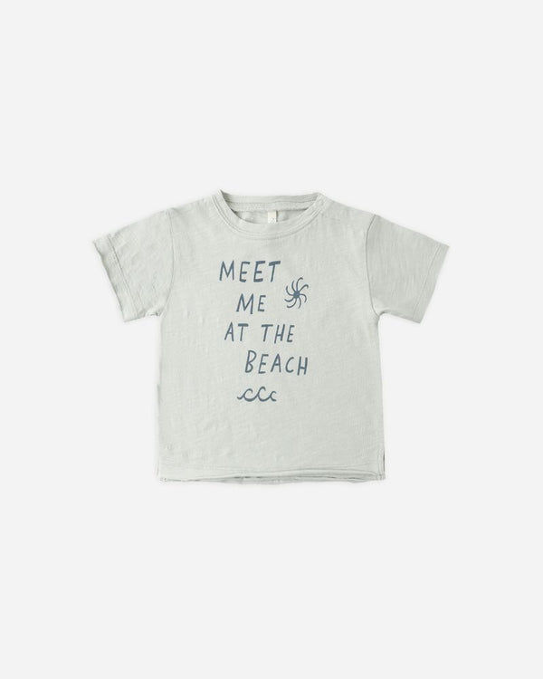 RAW EDGE TEE | MEET ME AT THE BEACH