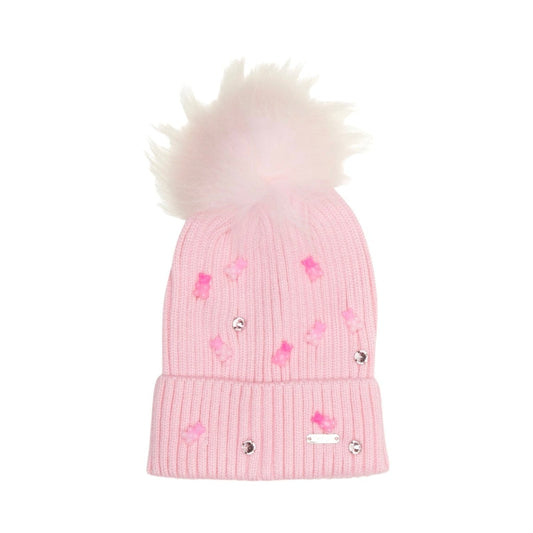 3D Gummy Bear Hat | Pink