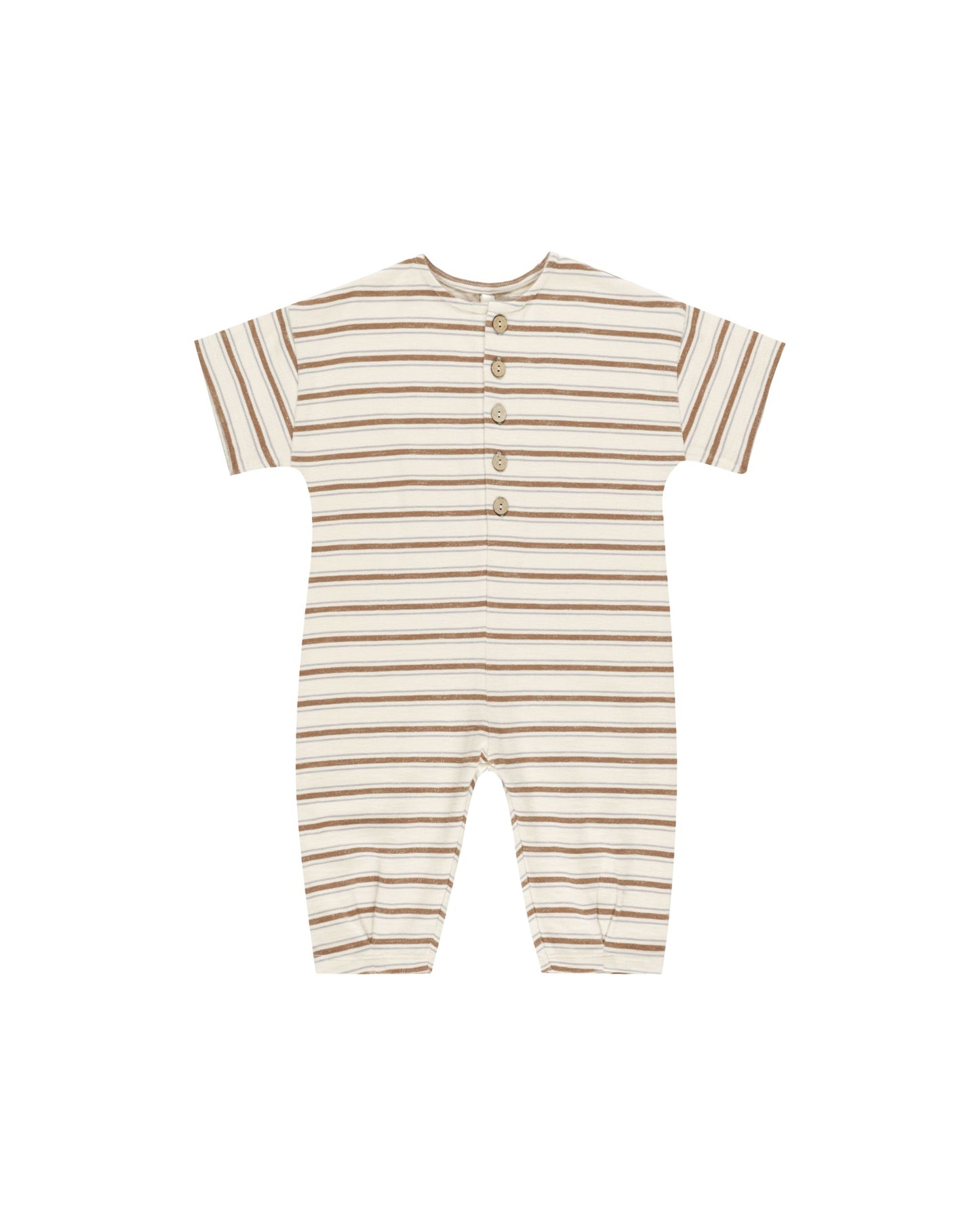 HAYES JUMPSUIT | SADDLE STRIPE