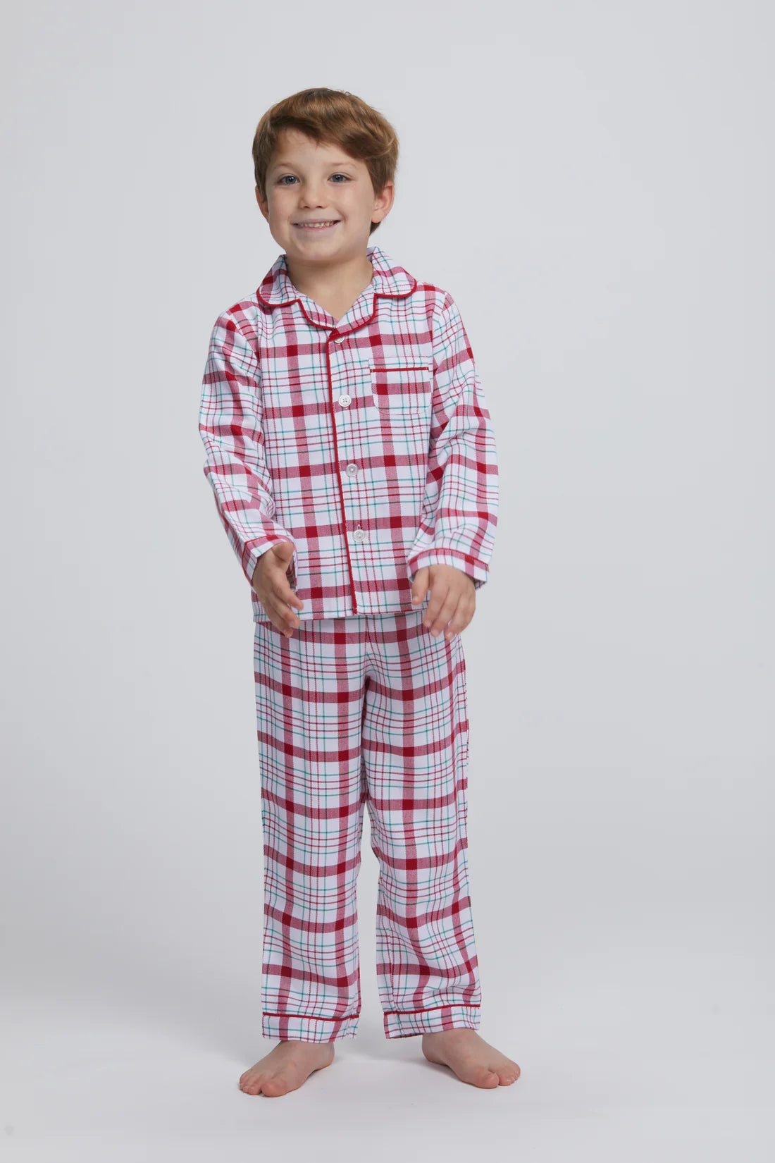 Classic Pajama Set | Holiday Plaid