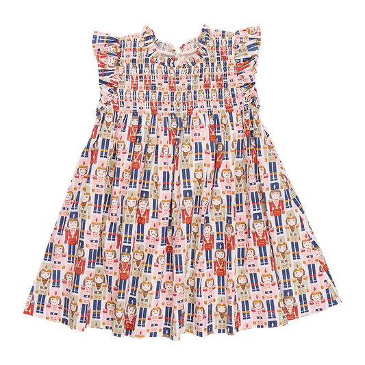 Girls Stevie Dress | Vintage Nutcracker