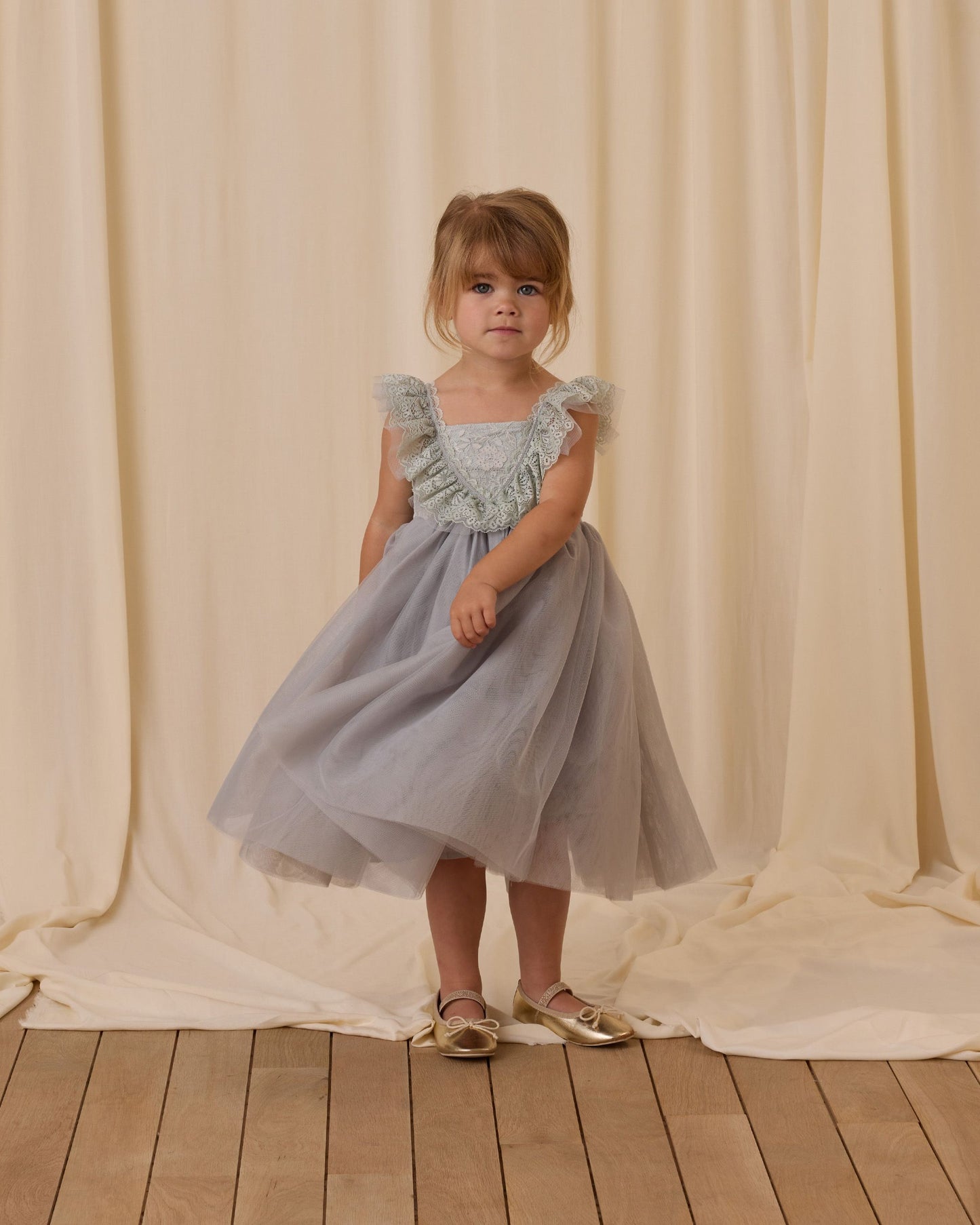 DORTHEA DRESS | POWDER BLUE