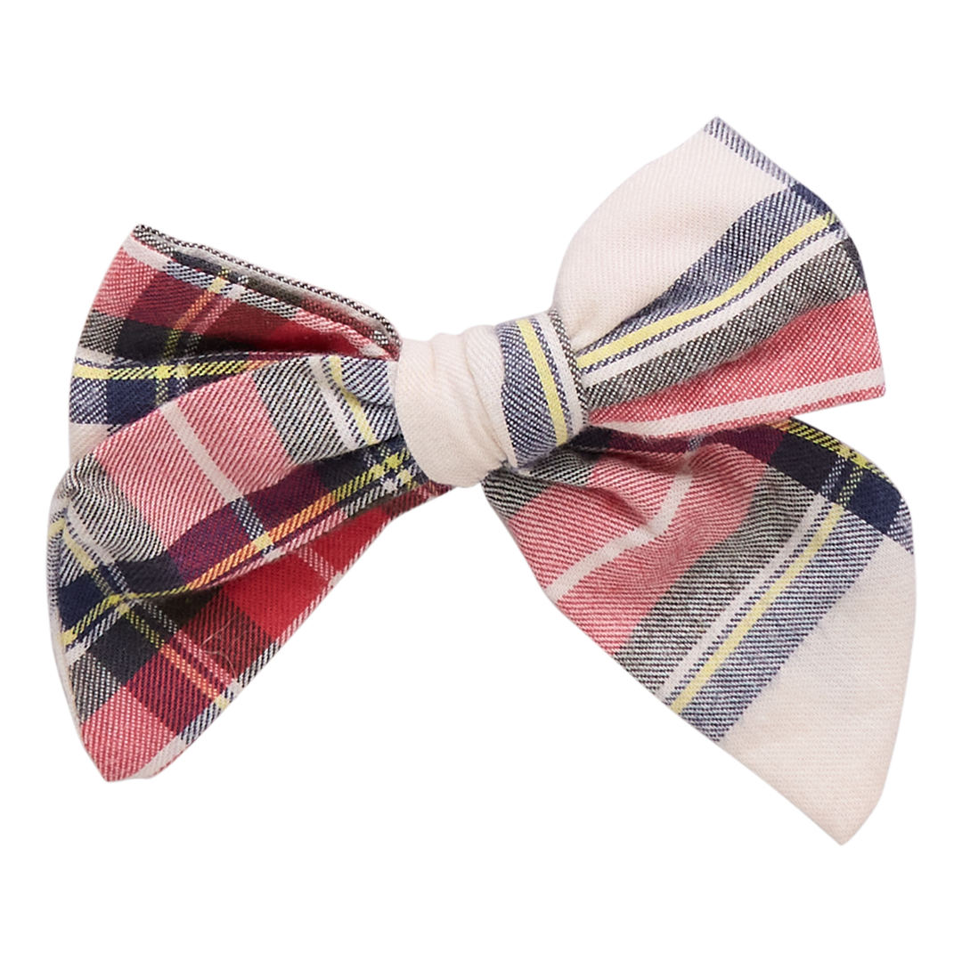 Girls Bow | Holiday Tartan