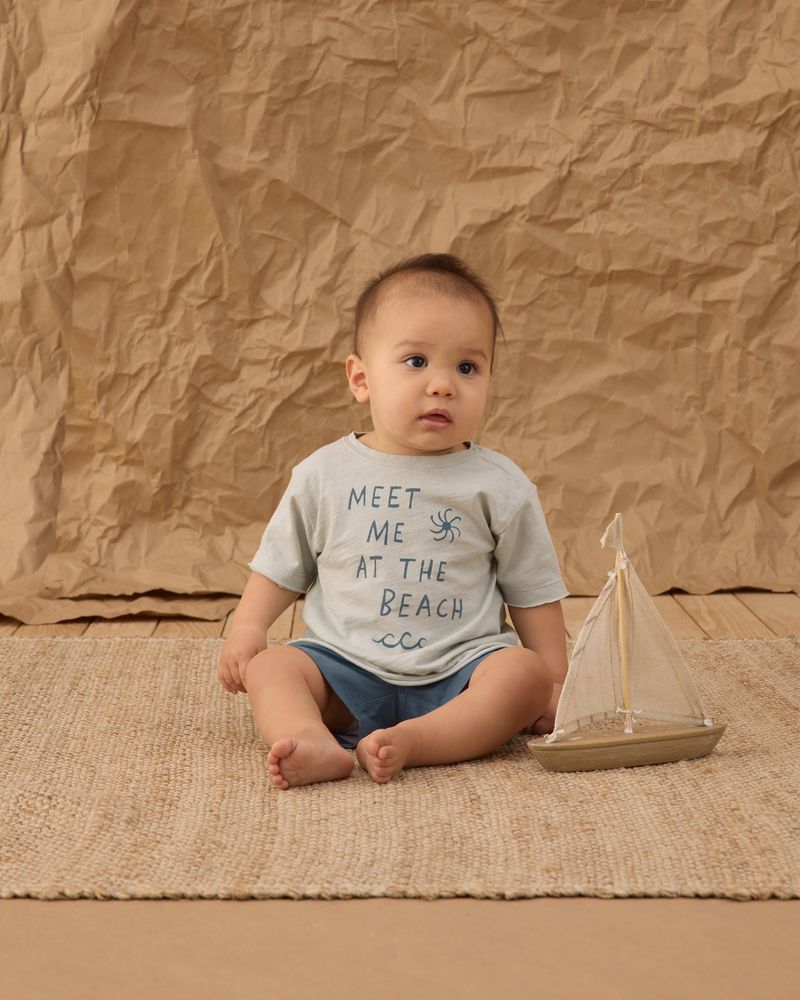 RAW EDGE TEE | MEET ME AT THE BEACH