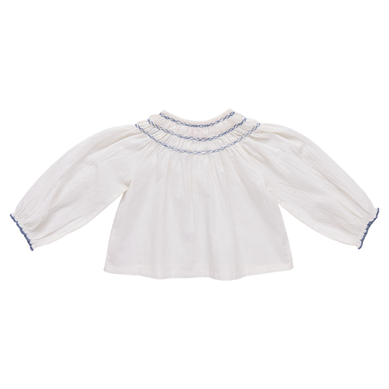 Girls Ava Top | Antique White