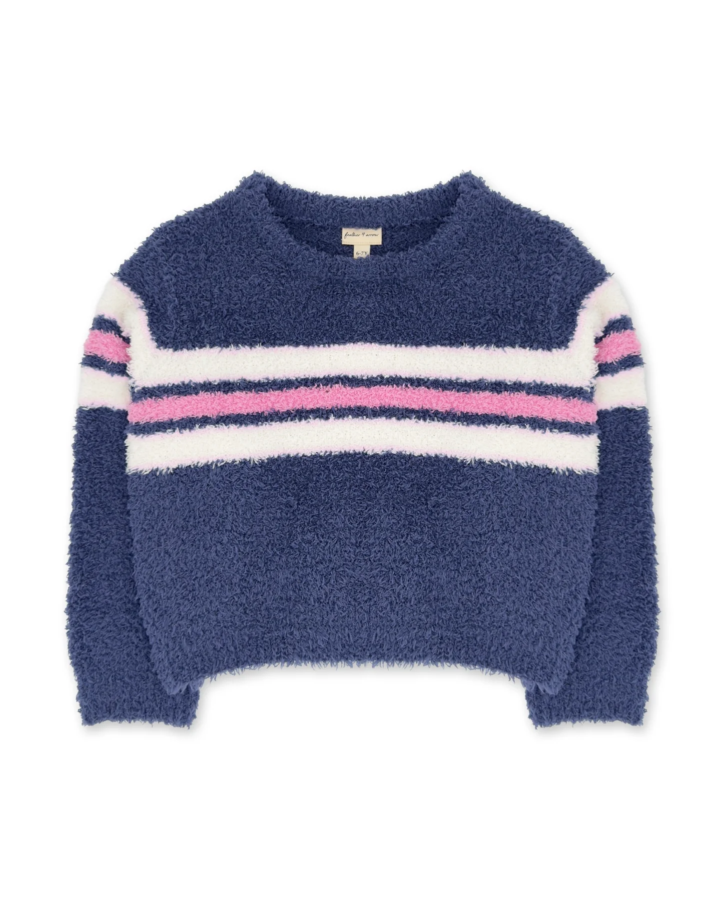Dreamer Stripe Sweater | Crown Blue Plush