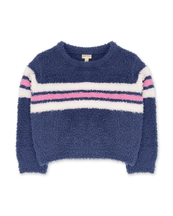 Dreamer Stripe Sweater | Crown Blue Plush
