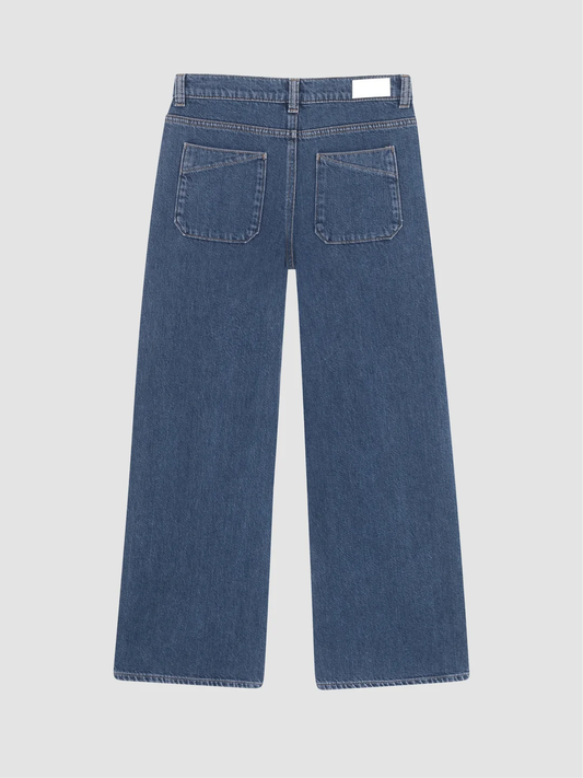 Lily Wide Leg Jeans | Moon Lake