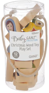 Nativity Wood Toy Play Set