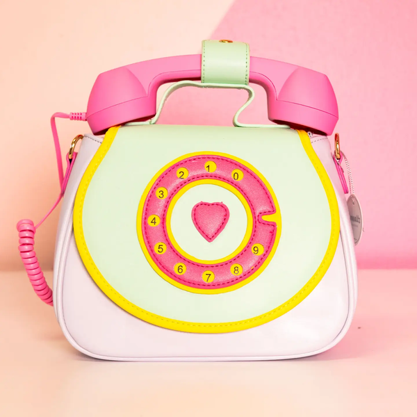 Ring Ring Phone Convertible Handbag | Cotton Candy Mint Green