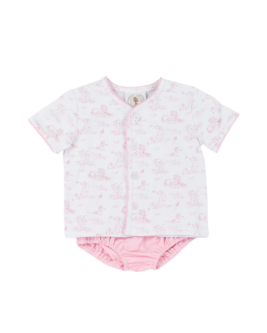 Pink Little Layette Set | Snips and Snails
