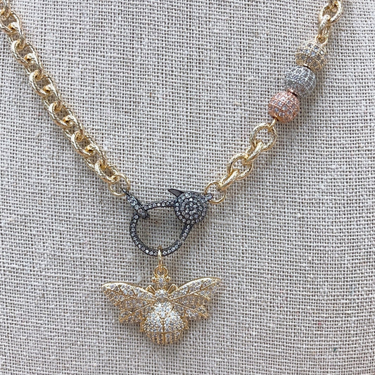 Always Bee-You Gold Necklace