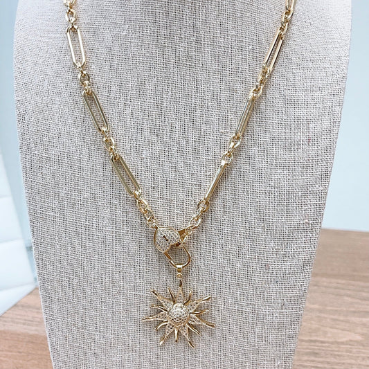 Give Me Sunshine Gold Necklace