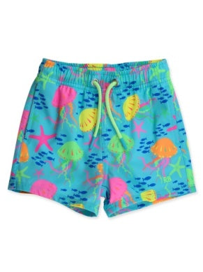 Performance Hybrid Swim Trunks | Neon Jelly Time