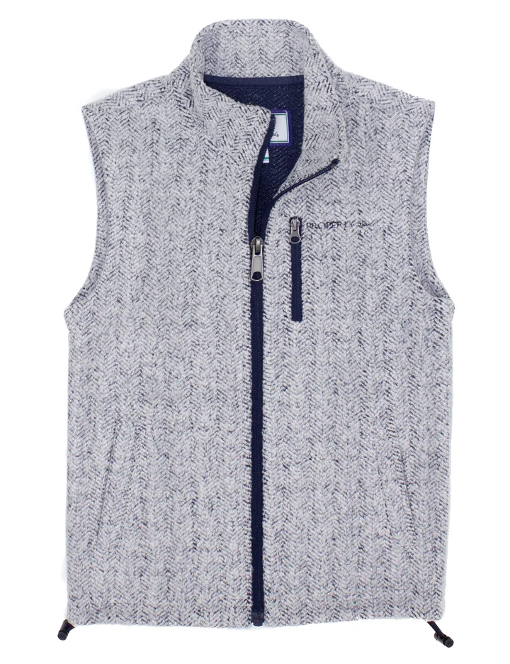 Boys Upland Vest | Navy