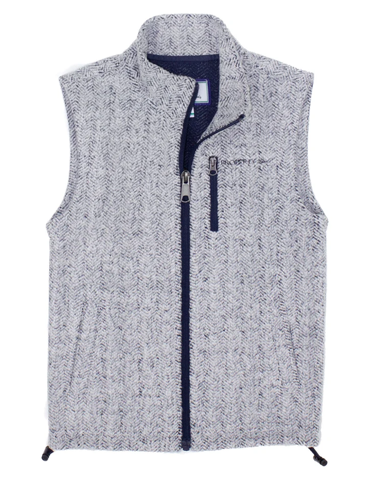 Boys Upland Vest | Navy