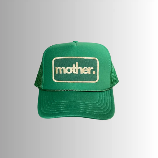 Mother Patch Trucker Hat | Kelly Green
