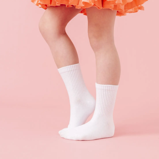 Crew Socks 3-Pack | White