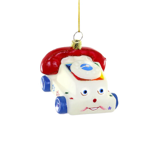 Vintage Toy Phone Ornament