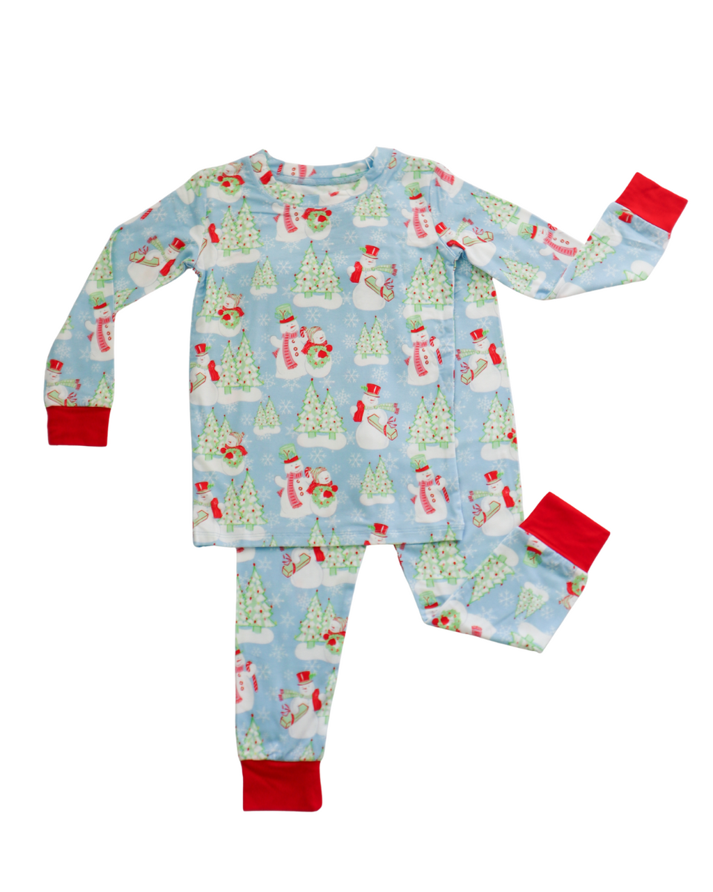 Loungewear Set || Blue Snowman