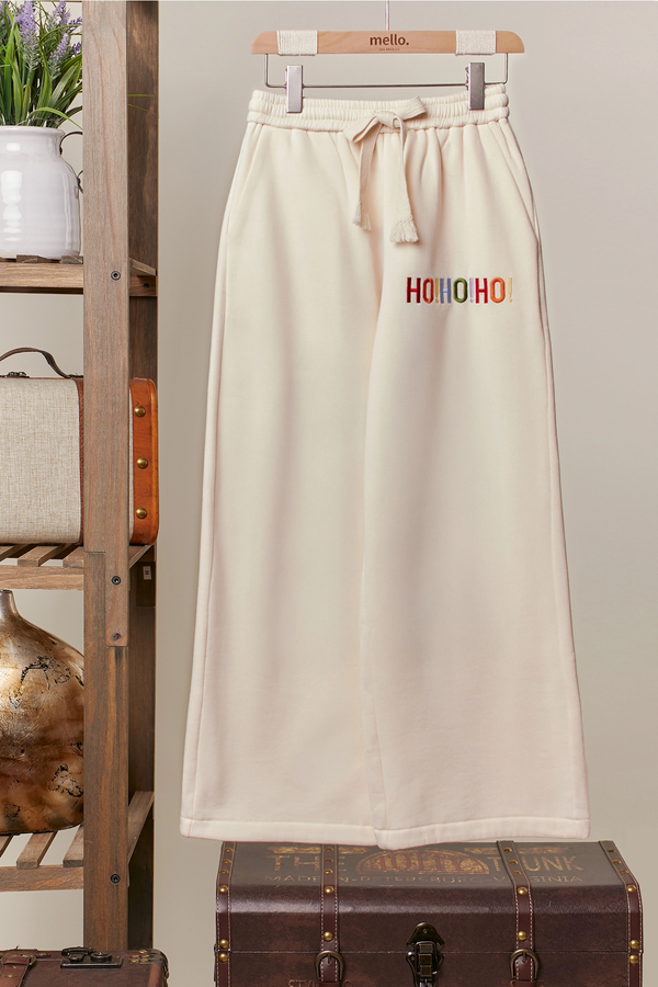 Christmas Pants with Lettering