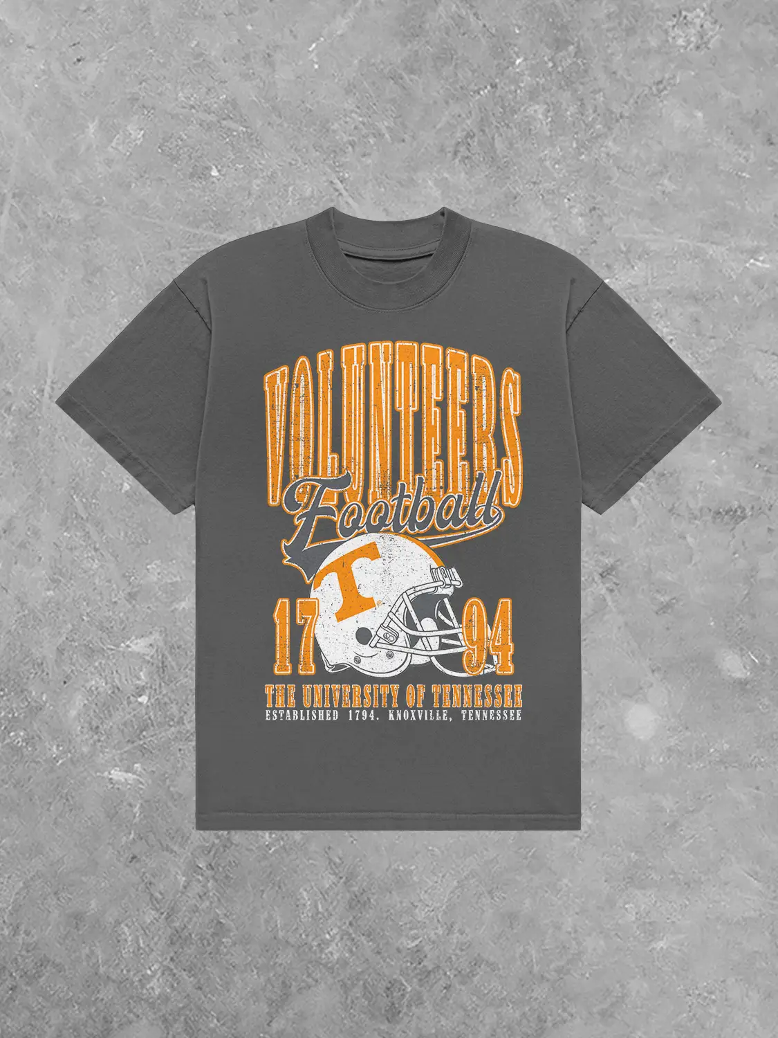 Tennessee Volunteers Football Boxy Cotton Tee | Pepper