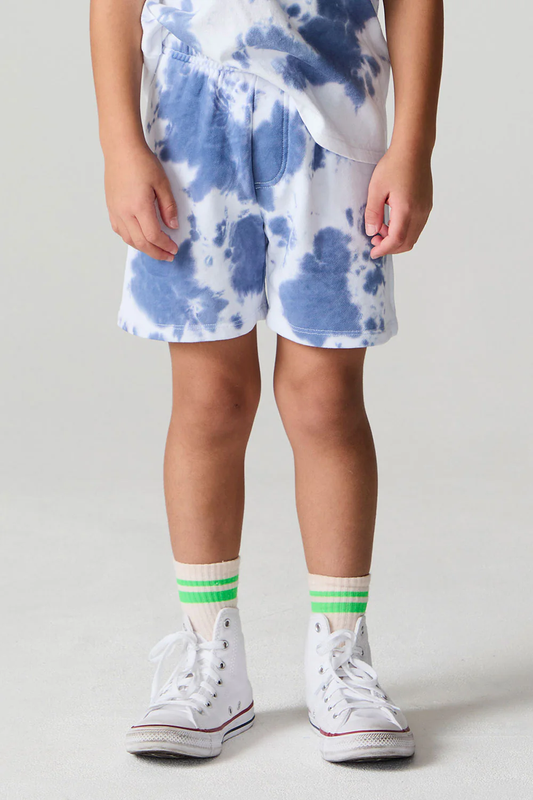 Wide Leg Mistel Tye Dye Shorts