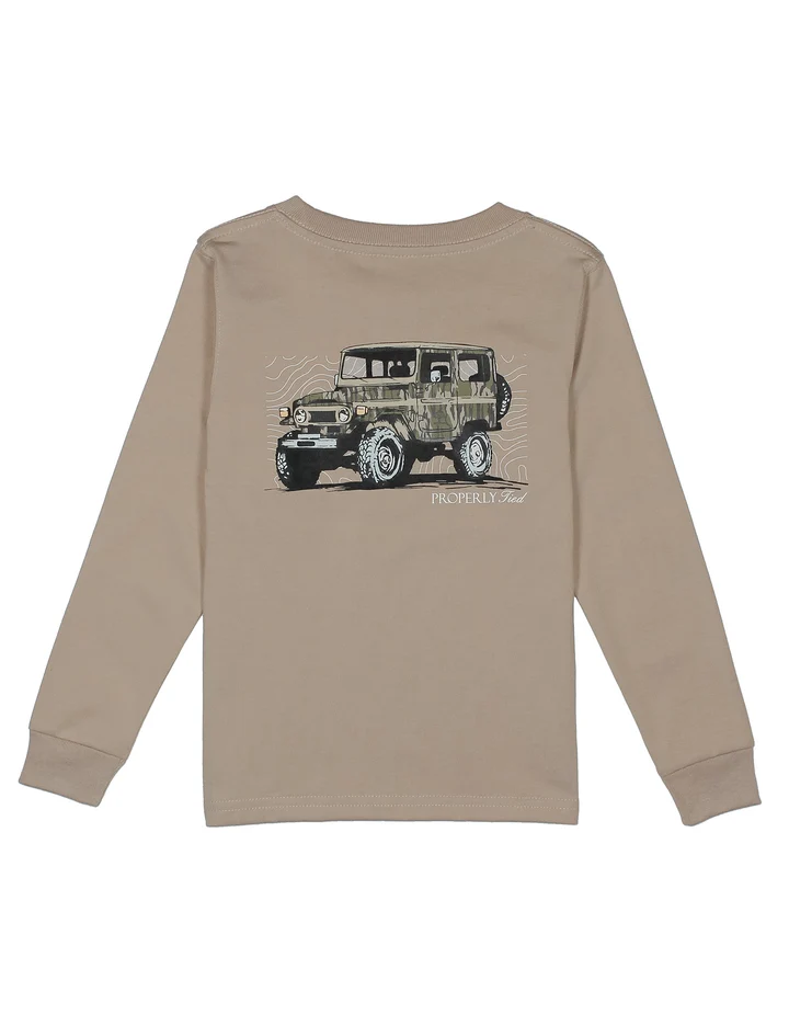 Boys Mossy Oak Topo Cruiser | Sand