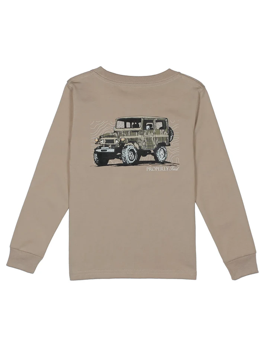 Boys Mossy Oak Topo Cruiser | Sand
