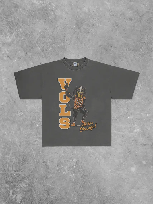 Vols Smokey Go Big Orange Boxy Oversized Tee | Shadow
