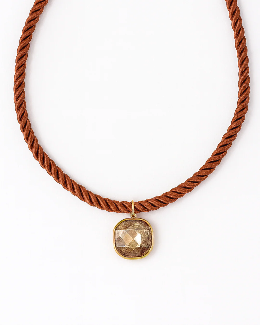 Necklace | Tailyn Rope Necklace| Rust