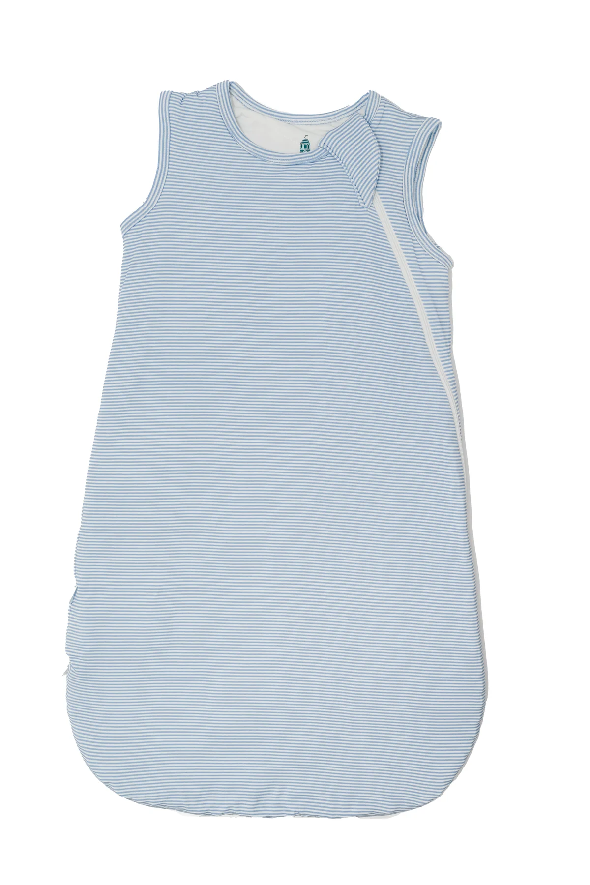 Sleep Bag | Dusty Blue Mini-Stripe